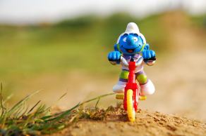 #470 Dirt Bike Smurf - Bochum (DE), Mai 2016