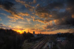 #157 Urban Sunset - Bochum (DE), February 2008