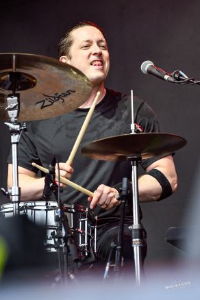 Danko Jones live@BOBfest 2025 #43, SparkassenPark Mönchengladbach, Juli 2025