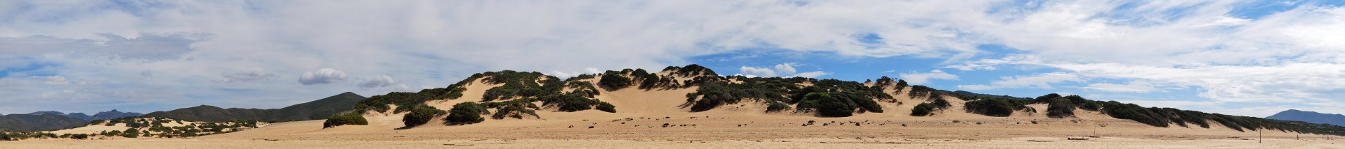 Dünen an der Costa Verde