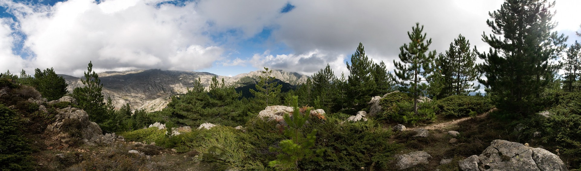 Beim Monte Sant'Eliseos Gipfel