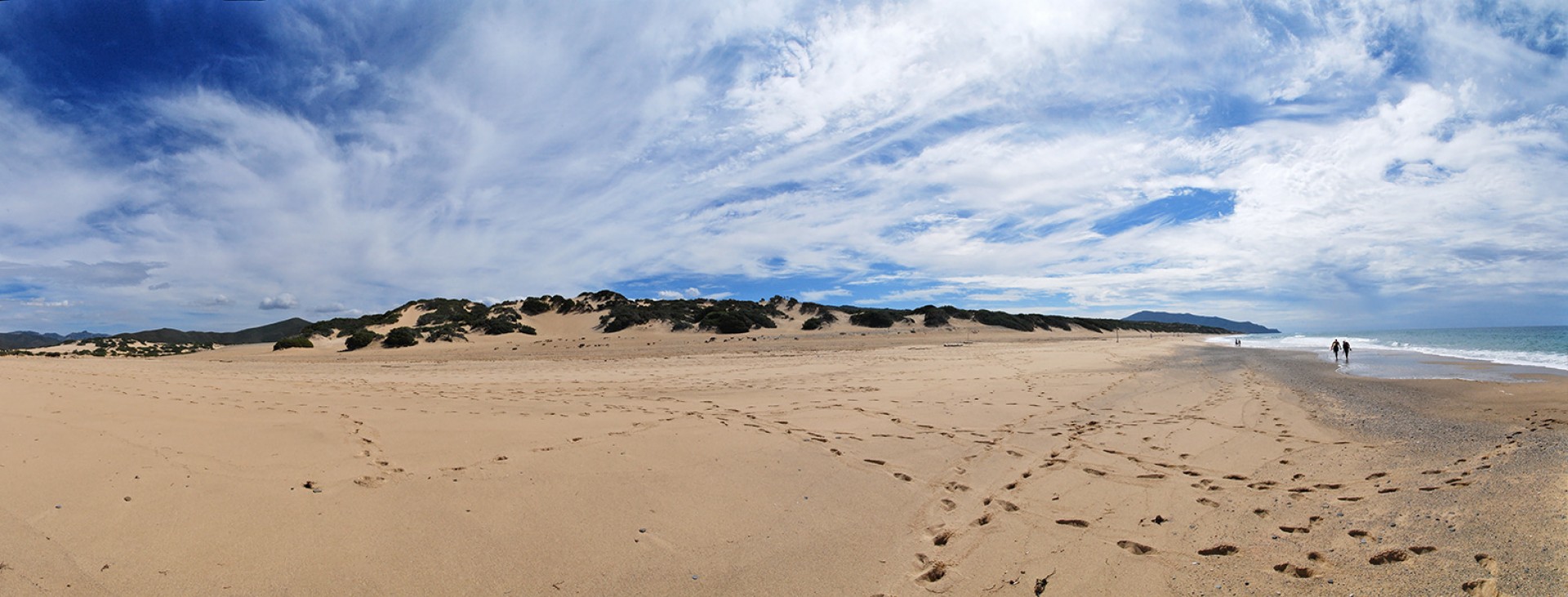 Strand an der Costa Verde
