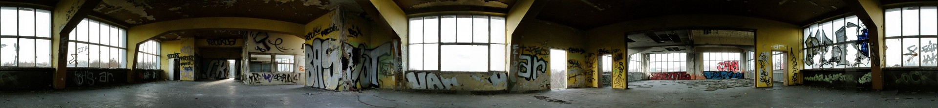 Ruine an der A40