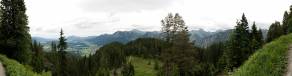 Blick vom Söllereck nach Oberstdorf | Kornau, Juni 2012