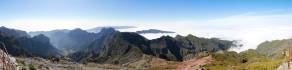 Blick vom Pico Ruivo nach Ponta Delgada | Madeira, März 2015