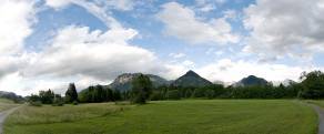 Talblick auf die Allgäuer Hochalpen | Oberstdorf, Juni 2012