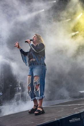 Thundermother live@BOBfest 2025 #8, SparkassenPark Mönchengladbach, July 2025