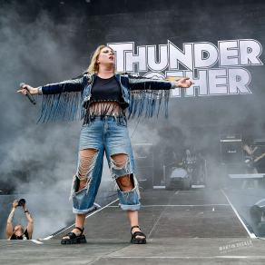 Thundermother live@BOBfest 2025 #15, SparkassenPark Mönchengladbach, July 2025