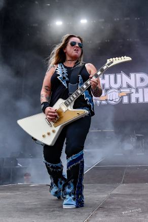 Thundermother live@BOBfest 2025 #23, SparkassenPark Mönchengladbach, July 2025