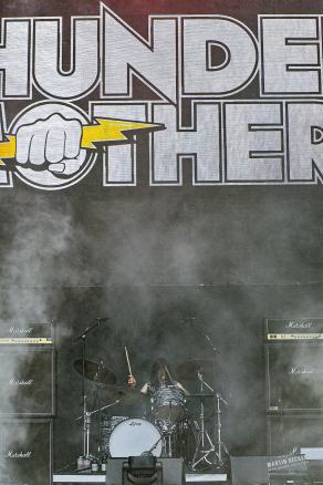 Thundermother live@BOBfest 2025 #25, SparkassenPark Mönchengladbach, July 2025