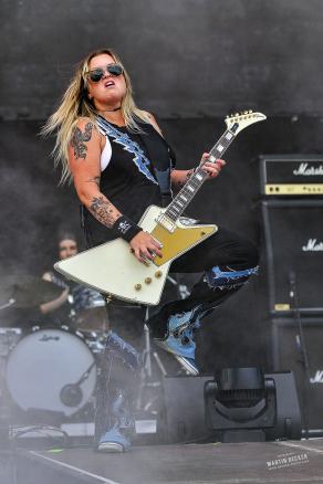 Thundermother live@BOBfest 2025 #35, SparkassenPark Mönchengladbach, July 2025