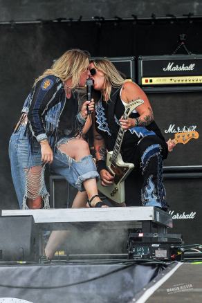 Thundermother live@BOBfest 2025 #47, SparkassenPark Mönchengladbach, July 2025