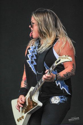 Thundermother live@BOBfest 2025 #54, SparkassenPark Mönchengladbach, July 2025