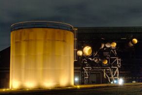 Westpark at Night #4, Bochum, Januar 2008