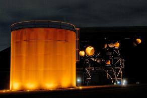 Westpark at Night #5, Bochum, Januar 2008